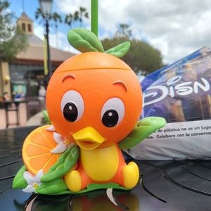 Disneyworld /Epcot 2022 Plastic "orange bird" cup with straw